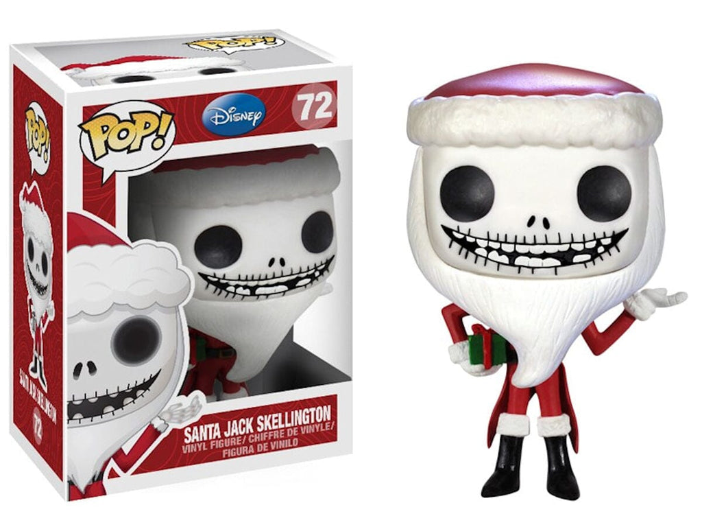 Nightmare Before Christmas Santa Jack Skellington Funko Pop! #72