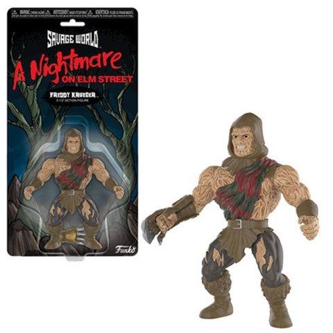 Nightmare on Elm Street Freddy Krueger Savage World Action Figure