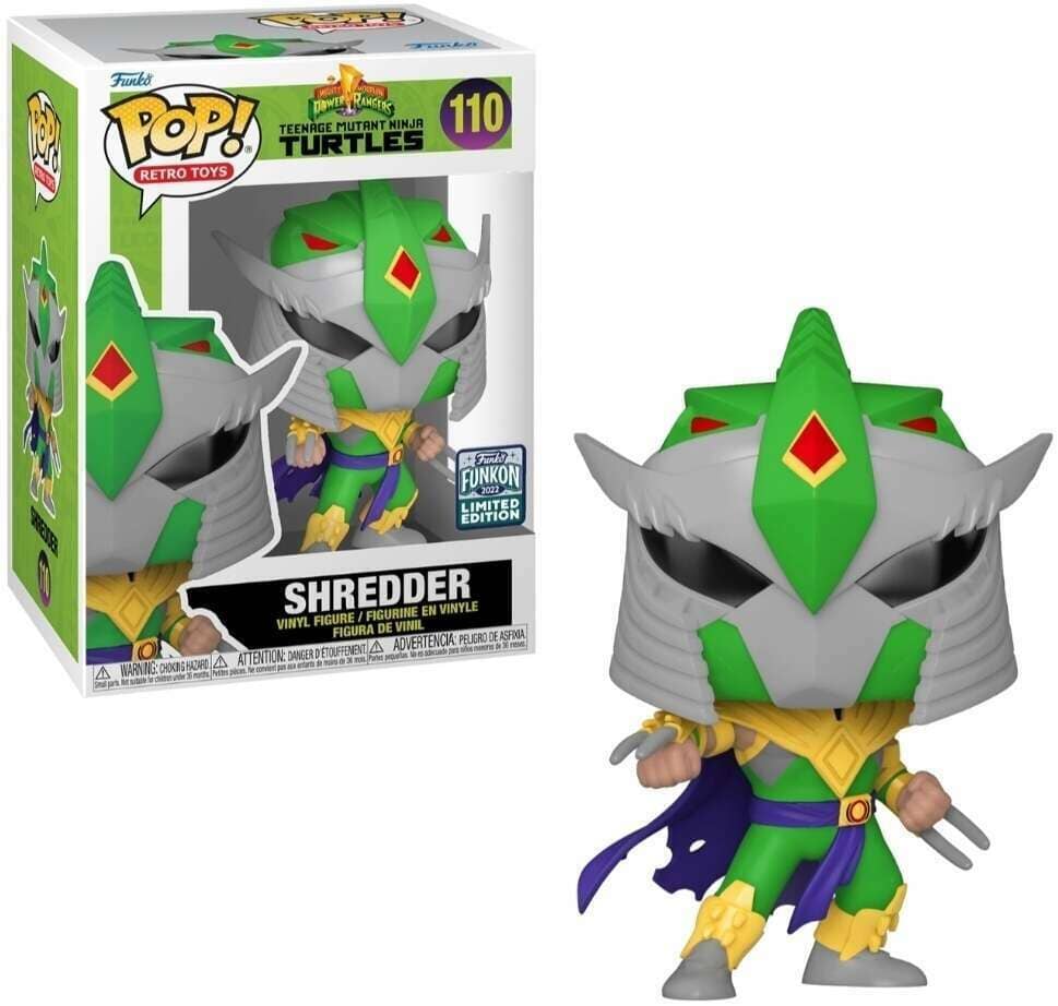 Ninja Turtles (TMNT) Shredder as Power Ranger Exclusive Funko Pop! #110