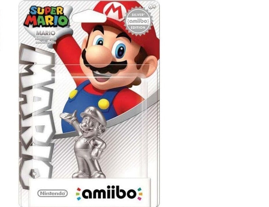 Nintendo Amiibo Silver Super Mario Figure