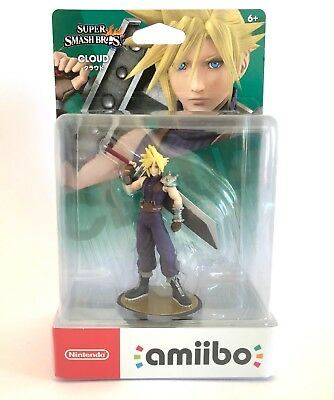 Nintendo Amiibo Super Smash Bros Cloud Strife (Player 1)