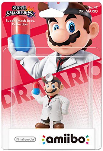 Nintendo Amiibo Super Smash Bros Dr. Mario Figure