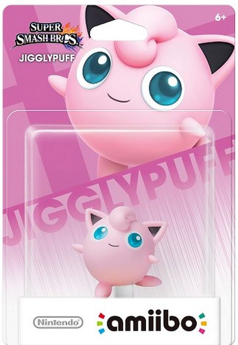 Nintendo Amiibo Super Smash Bros Jigglypuff Figure