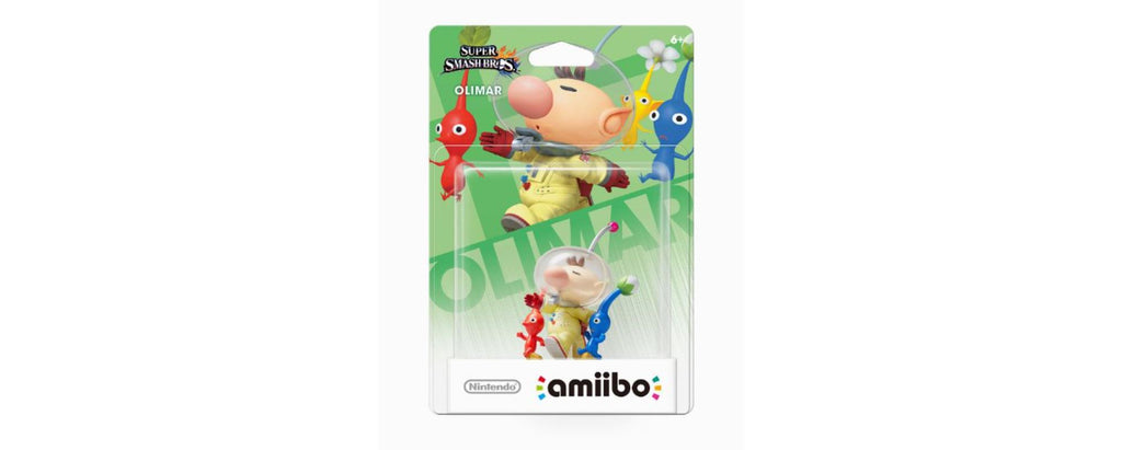 Nintendo Amiibo Super Smash Bros Olimar Figure