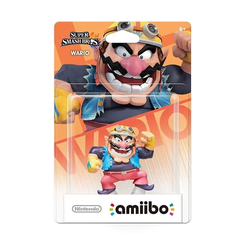 Nintendo Amiibo Super Smash Bros Wario Figure