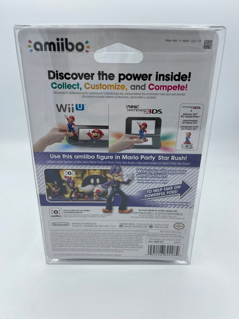 Nintendo Amiibo Waluigi Figure New