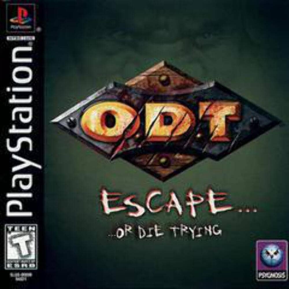 O.D.T Escape...Or Die Trying for the Sony Playstation (PS1)