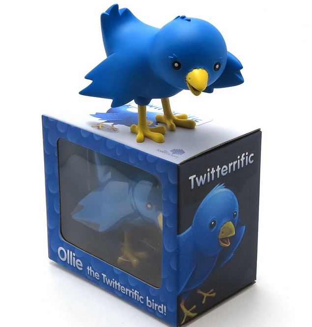 Ollie the Twitterrific Bird Action Figure Undiscovered Realm 