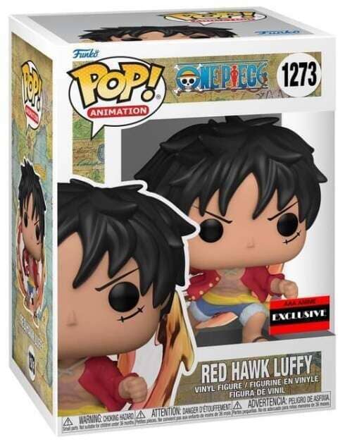 One Piece Luffy Red Hawk Exclusive Funko Pop #1273