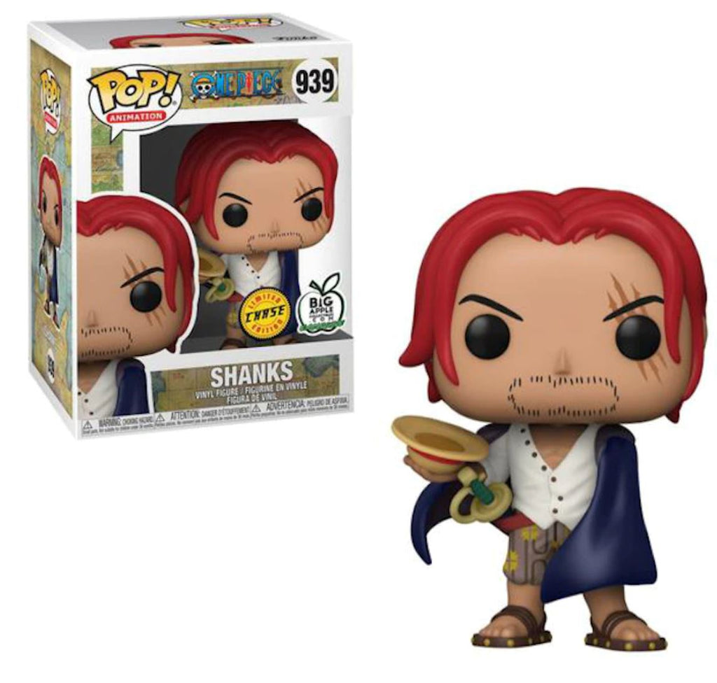 One Piece Shanks (w/ Hat) Chase Exclusive Funko Pop! #939