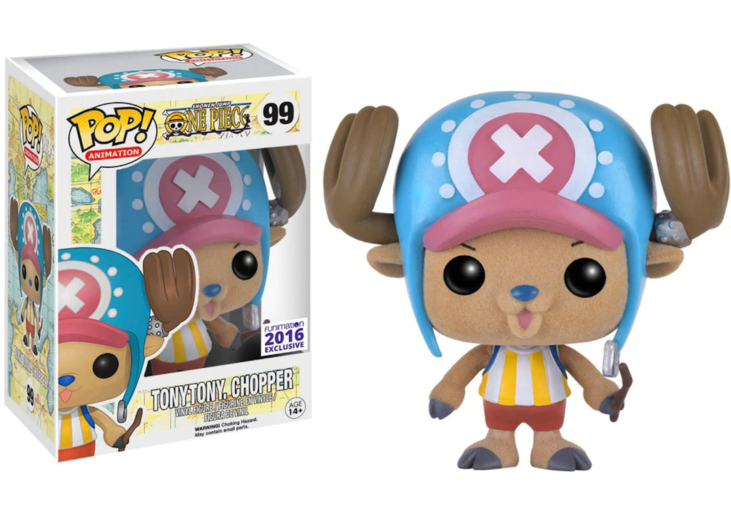 One Piece TonyTony Chopper Flocked Exclusive Funko Pop! #99