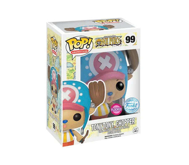 One Piece TonyTony Chopper Flocked Exclusive Funko Pop! #99 (Special Edition Sticker)