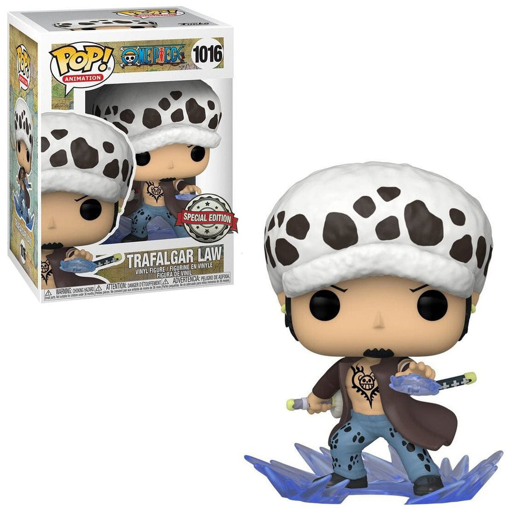 One Piece Trafalgar Law (Room Attack) Exclusive Funko Pop! #1016 (Special Edition Sticker)