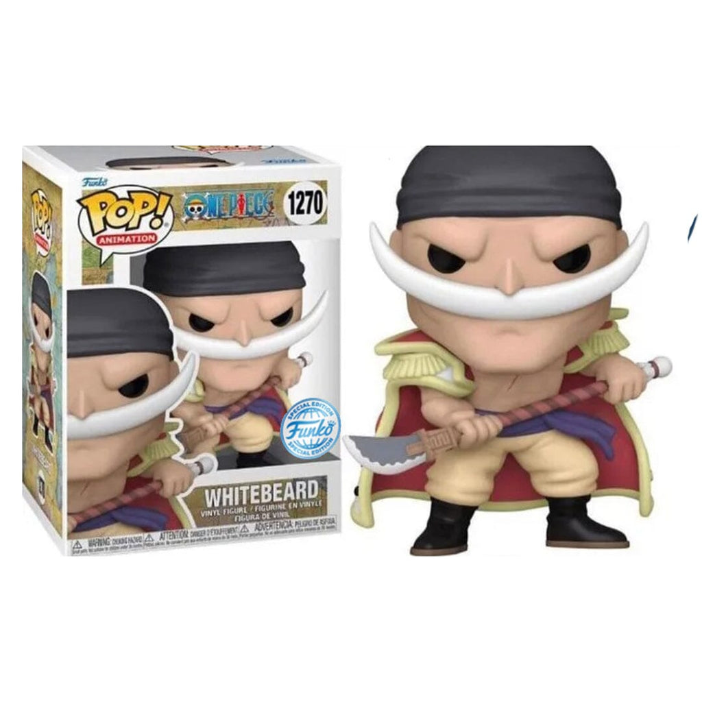 One Piece White Beard Exclusive Funko Pop #1270 (Special Edition Sticker)