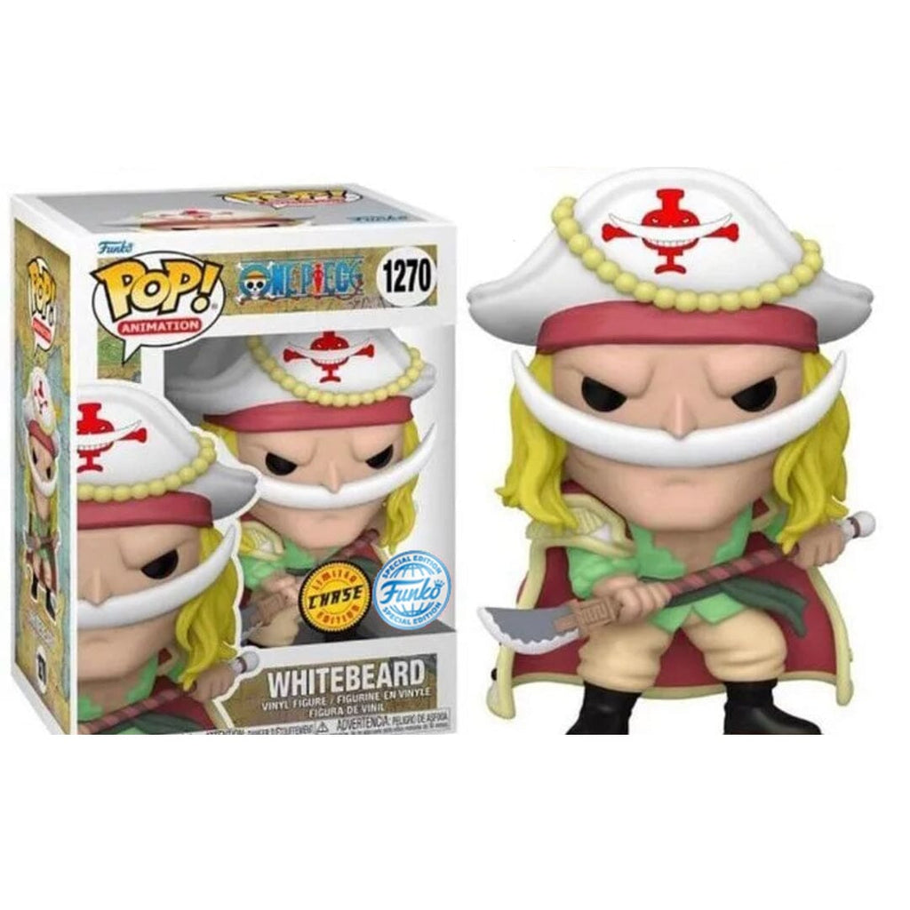 One Piece WhiteBeard (Young with Hat) Chase Exclusive Funko Pop #1270 (Special Edition Sticker)