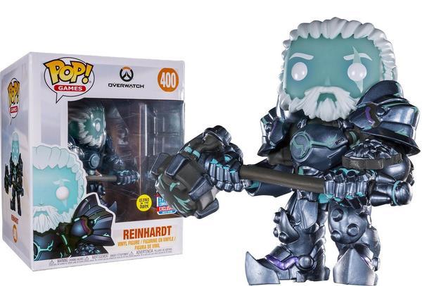 Overwatch Funko Pop! Reinhardt Fall Convention Exclusive #400 6 Inch Funko 