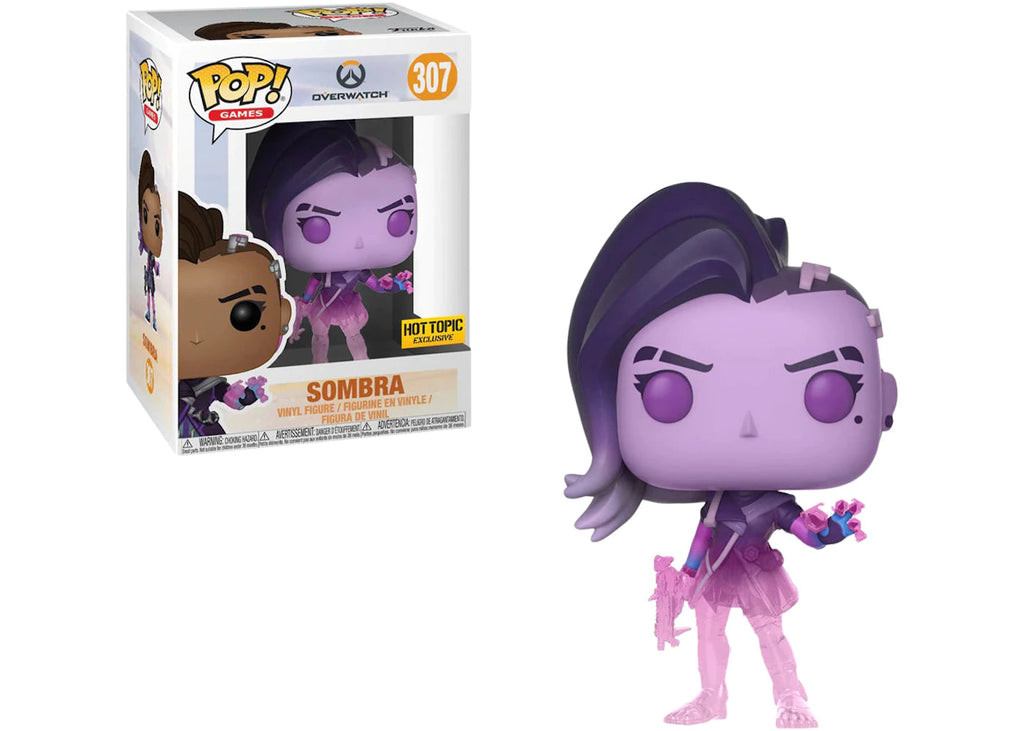 Overwatch Sombra (Translucent) Exclusive Funko Pop! #307