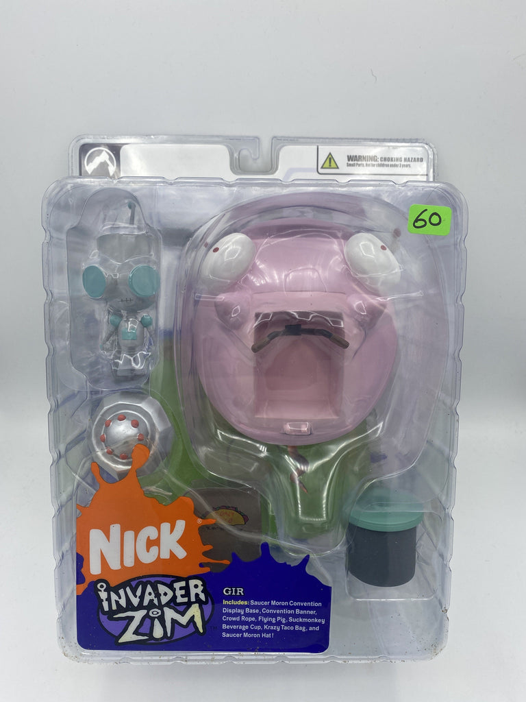 Palisades Toys Invader Zim GIR (Saucer Moron Convention) Exclusive Figure