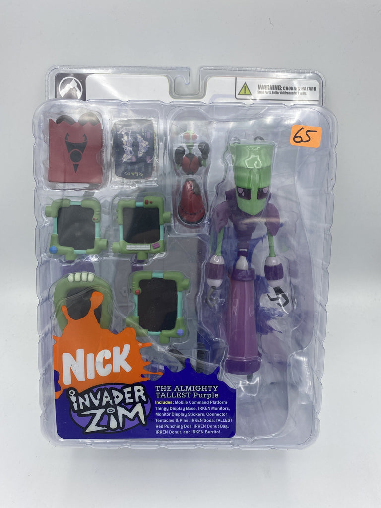 Palisades Toys Invader Zim The Almighty Tallest Purple (Mobile Command Platform) Exclusive Figure