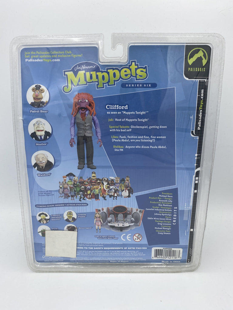 Palisades Toys Muppets Series Six Clifford Figure Palisades Toys 