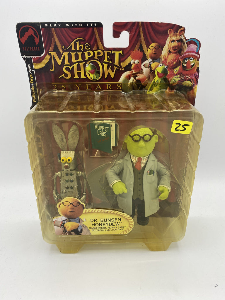 Palisades Toys The Muppets Show 25 Years Dr Bunsen Honeydew Figure