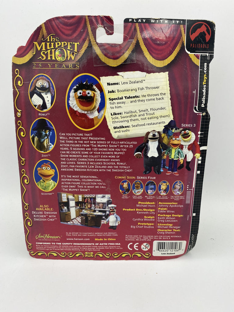 Palisades Toys The Muppet Show 25 Years Lew Zealand Figure Palisades Toys 