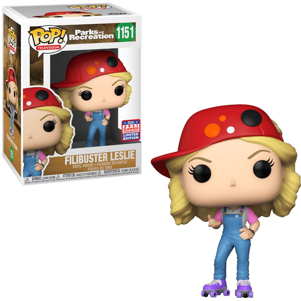 Parks and Recreation Filibuster Leslie Summer Convention Exclusive Funko Pop! #1151