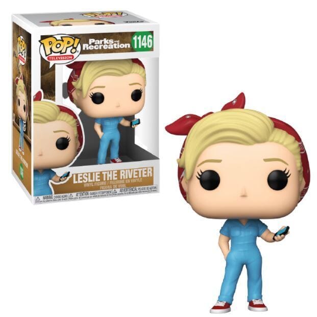 Parks and Recreation Leslie the Riveter Funko Pop! #1146