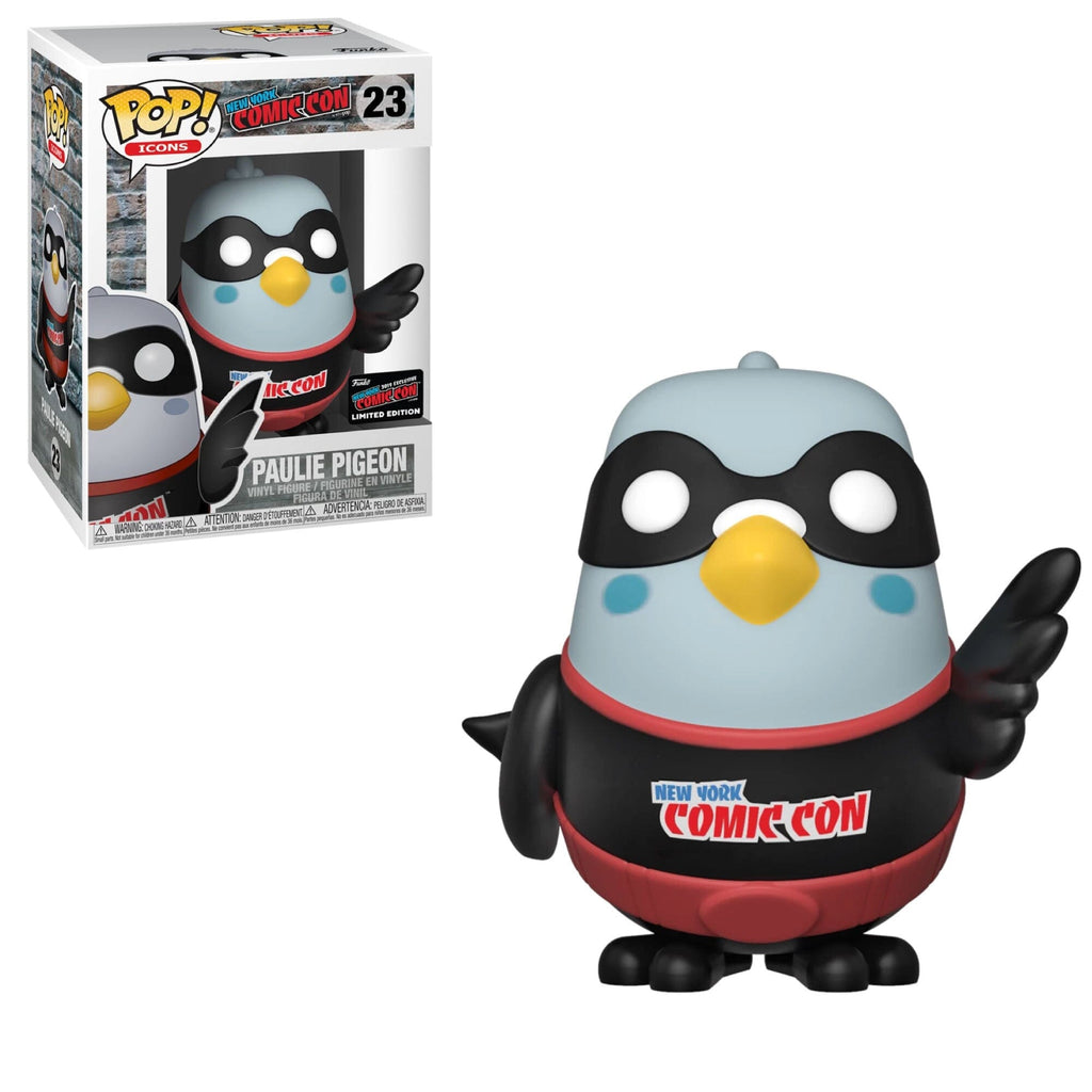 Paulie Pigeon (Black) NYCC (Official Sticker) Exclusive Funko Pop! #23 Funko 