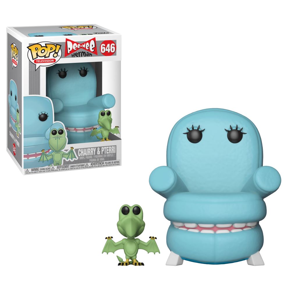 Pee-Wee Herman Chairry and Pterri Funko Pop! #646