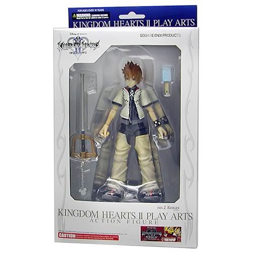 Play Arts Kingdom Hearts 2 No.2 Roxas 7 Inch Figure (Shelf Wear)