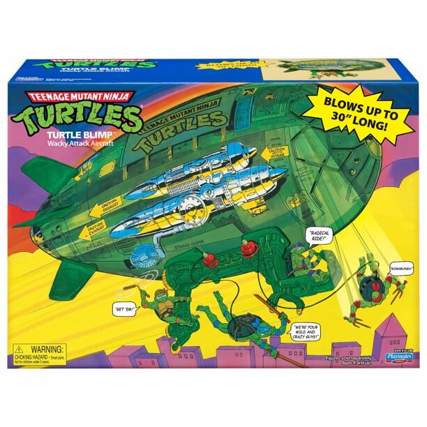 Playmates (2021) Teenage Mutant Ninja Turtles TMNT Turtle Blimp