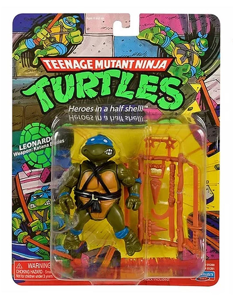 Playmates Leonardo Teenage Mutant Ninja Turtles (TMNT) Classic Action Figure