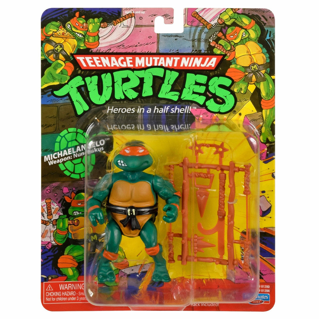 Playmates Michaelangelo Teenage Mutant Ninja Turtles (TMNT) Classic Action Figure
