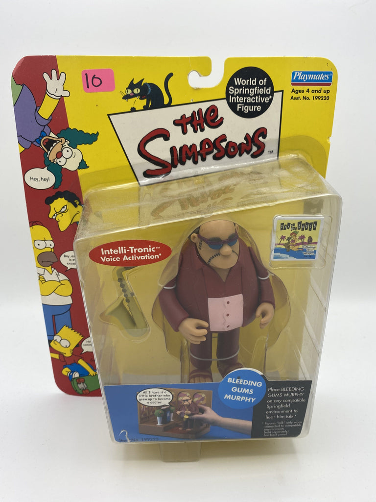 Playmates The Simpsons Bleeding Gums Murphy Series #6 Action Figure