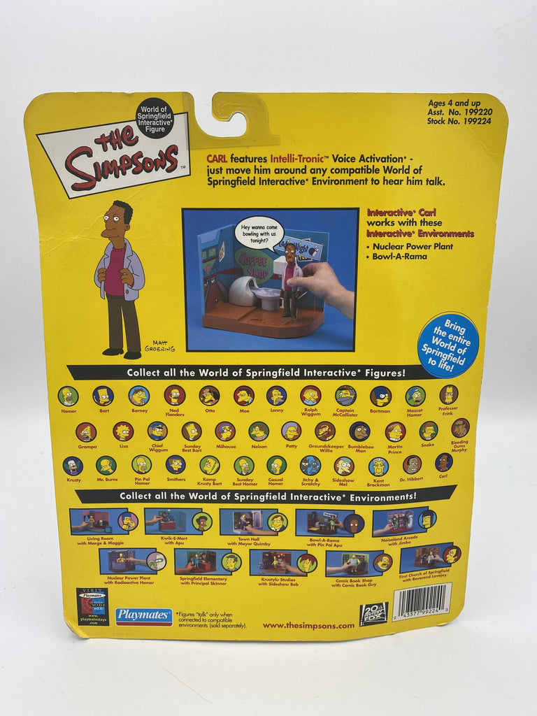Playmates The Simpsons Carl Series #6 Action Figure playmates 