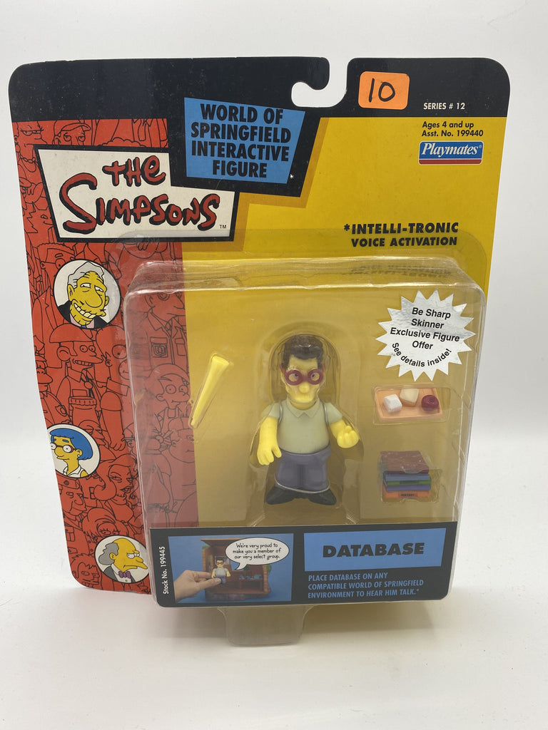 Playmates The Simpsons Database Series #12 Action Figure