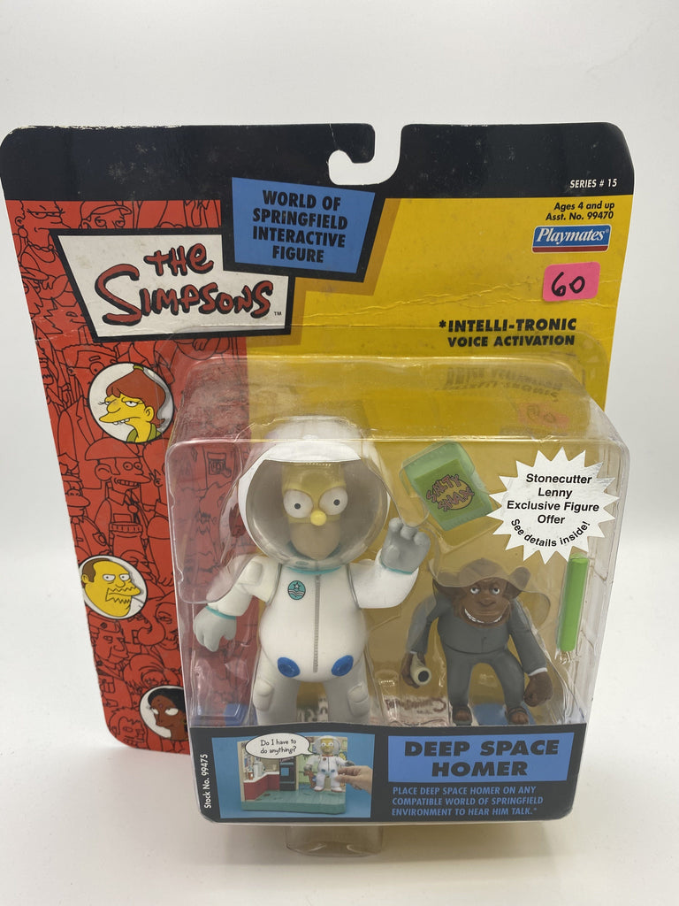 Playmates The Simpsons Deep Space Homer Series #15 Action Figure