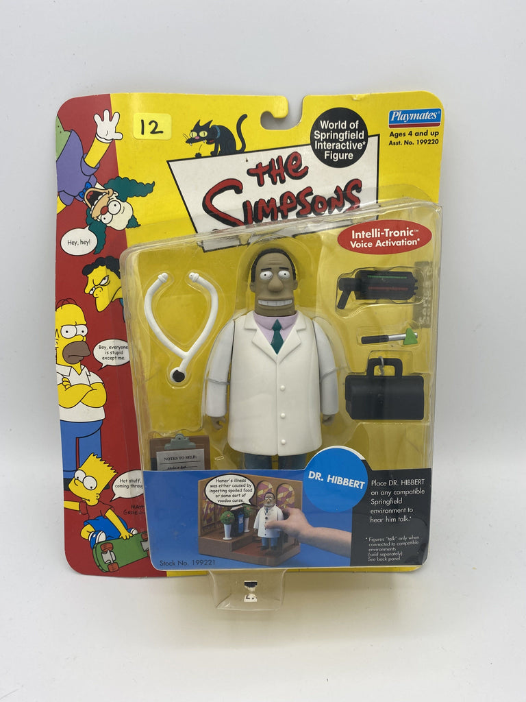 Playmates The Simpsons Dr Hibbert Series #6 Action Figure
