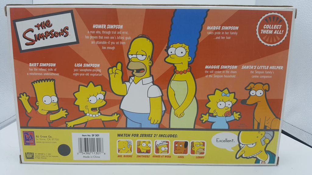 Playmates The Simpsons Family Limited Edition Series #1 playmates 