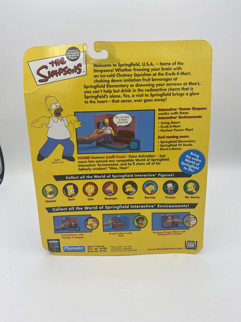 Playmates The Simpsons Homer Simpson Series #1 Action Figure playmates 