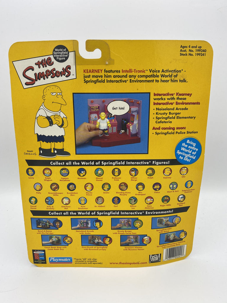 Playmates The Simpsons Kearney Series #8 Action Figure Neca 