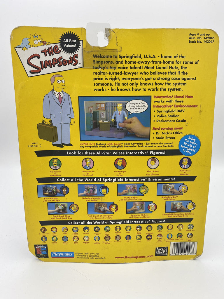 Playmates The Simpsons Lionel Hutz Series #2 Action Figure playmates 