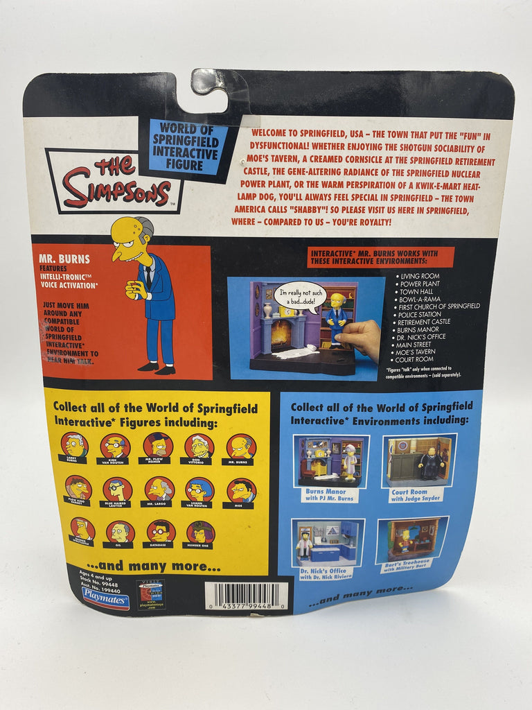 Playmates The Simpsons Mr. Burns Action Figure playmates 