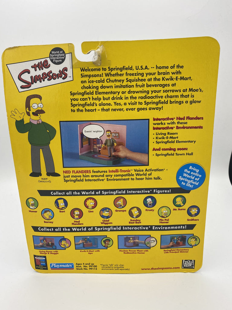 Playmates The Simpsons Ned Flanders Series #1 Action Figure playmates 
