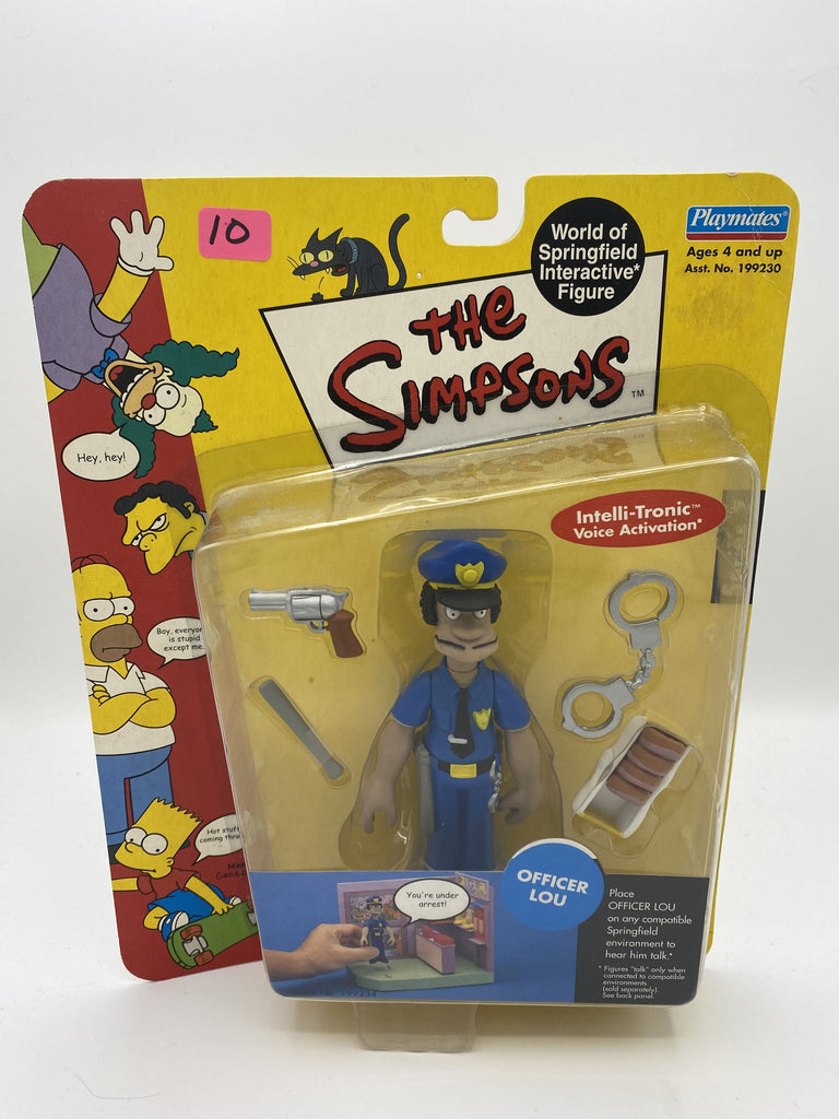 Playmates The Simpsons Officer Lou Series #7 Action Figure