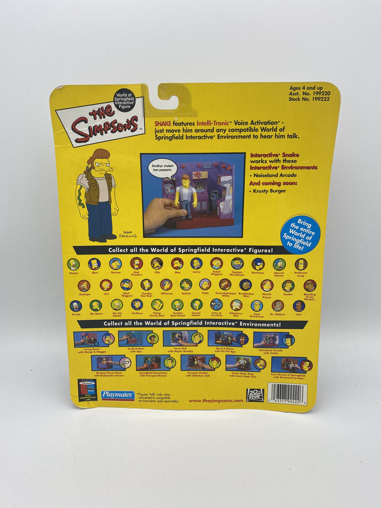 Playmates The Simpsons Snake Series #6 Action Figure Neca 