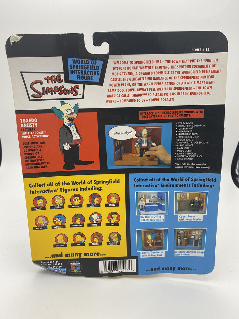Playmates The Simpsons Tuxedo Krusty Series #13 Action Figure playmates 