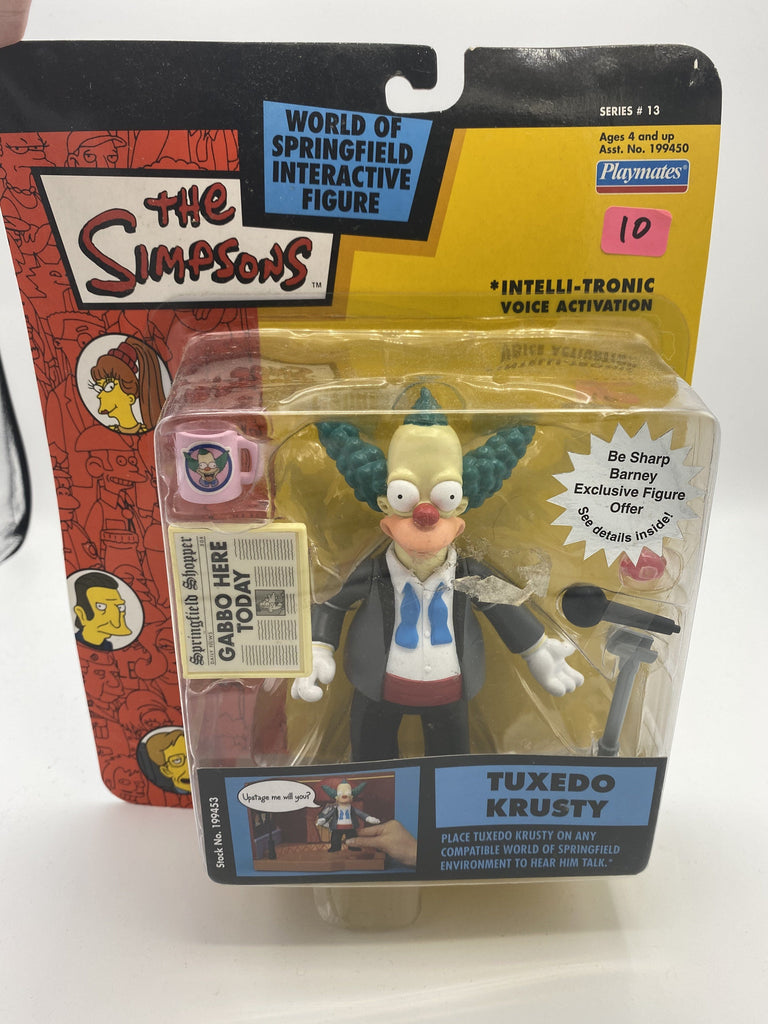 Playmates The Simpsons Tuxedo Krusty Series #13 Action Figure
