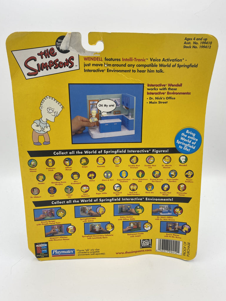 Playmates The Simpsons Wendell Series #10 Action Figure Undiscovered Realm 